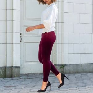 SPANX®
Velvet Leggings Rich Burgandy